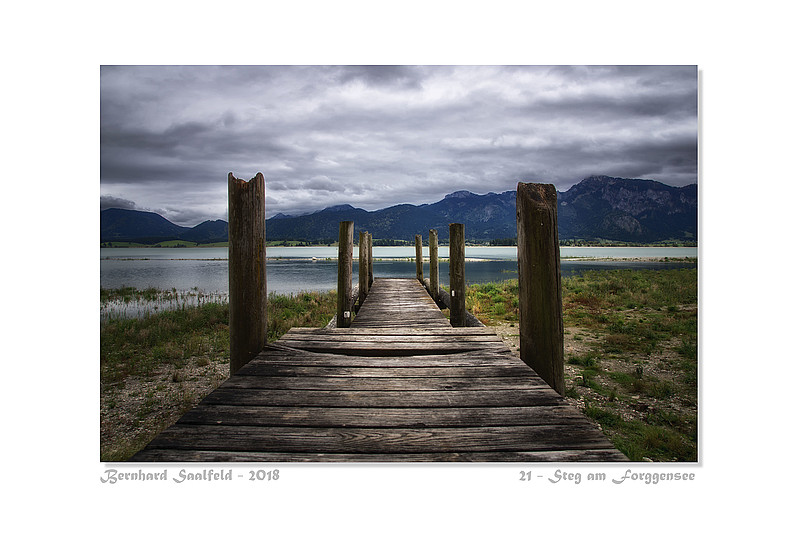 Bernhard Saalfeld - 21 - Steg am Forggensee_800